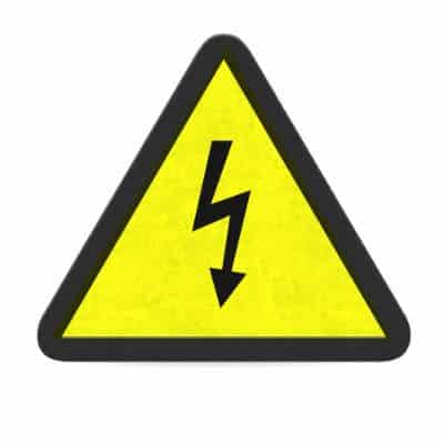 Electrocution Danger Sign