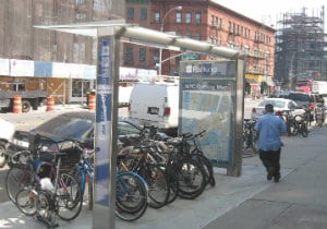 cycling map in NYC