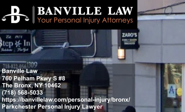 parkchester personal injury lawyer near zaro bakery