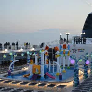 children's play area on a cruise ship