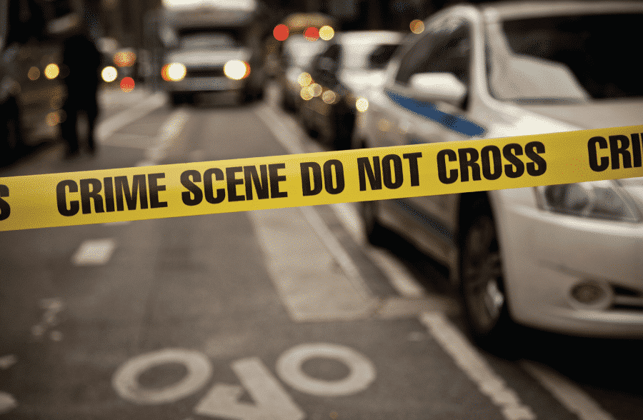 crime scene in new york