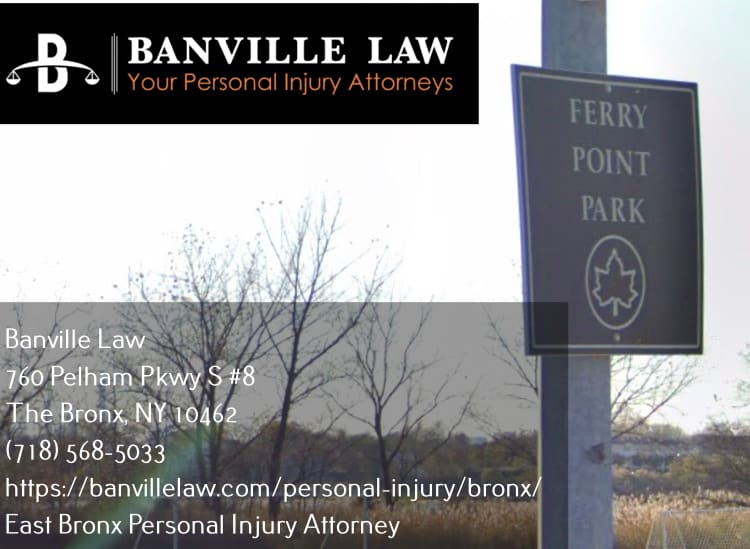 east bronx personal injury attorney near ferry point park