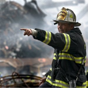 firefighter at 911 ground zero