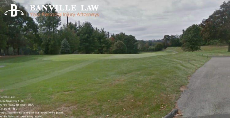 personal injury attorney White Plains, NY near golf course